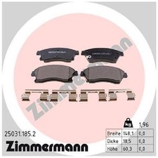 Satz Bremsbeläge Bremsklötze vorne für Opel Astra J P10 24144294