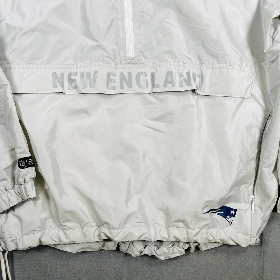 Under Armour New England Patriots Jacket Women's Size M 1/2 Zip Combine Auth - Image 3 of 4