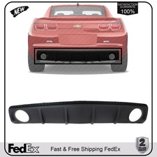 Rear Lower Valance For 2010-2013 Chevrolet Camaro Ls Lt Textured Cover Molding