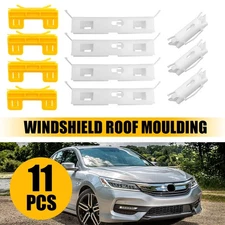 Windshield Roof Molding Retainer Repair Set for Honda Accord Civic Clarity HR-V