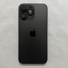 Original Back Glass Housing Cover Frame Replacement For iPhone 14 Pro Max Black
