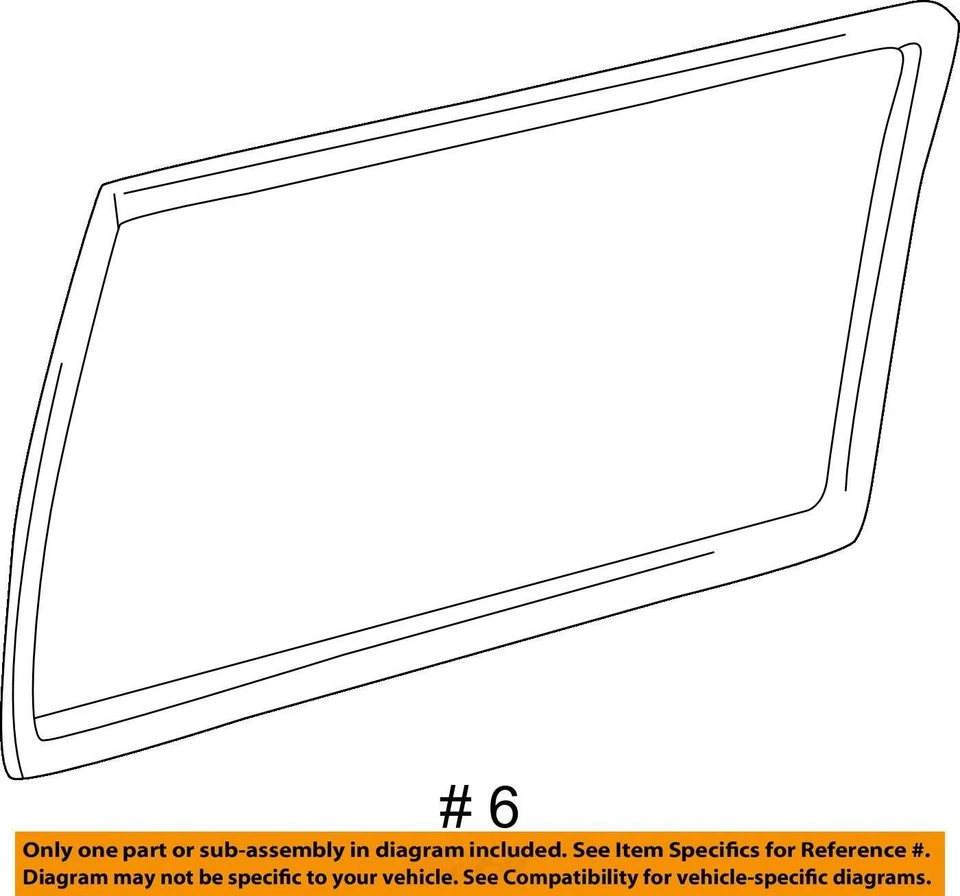 1990-2001 CHEVROLET GMC ASTRO SAFARI MOLDAGEM ASM SM SI R/D 14078392 - NOVO FABRICANTE DE EQUIPAMENTO ORIGINAL - Imagem 3 de 3