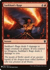 1x Sarkhan's Rage MTG Mystery Booster NM Magic Regular