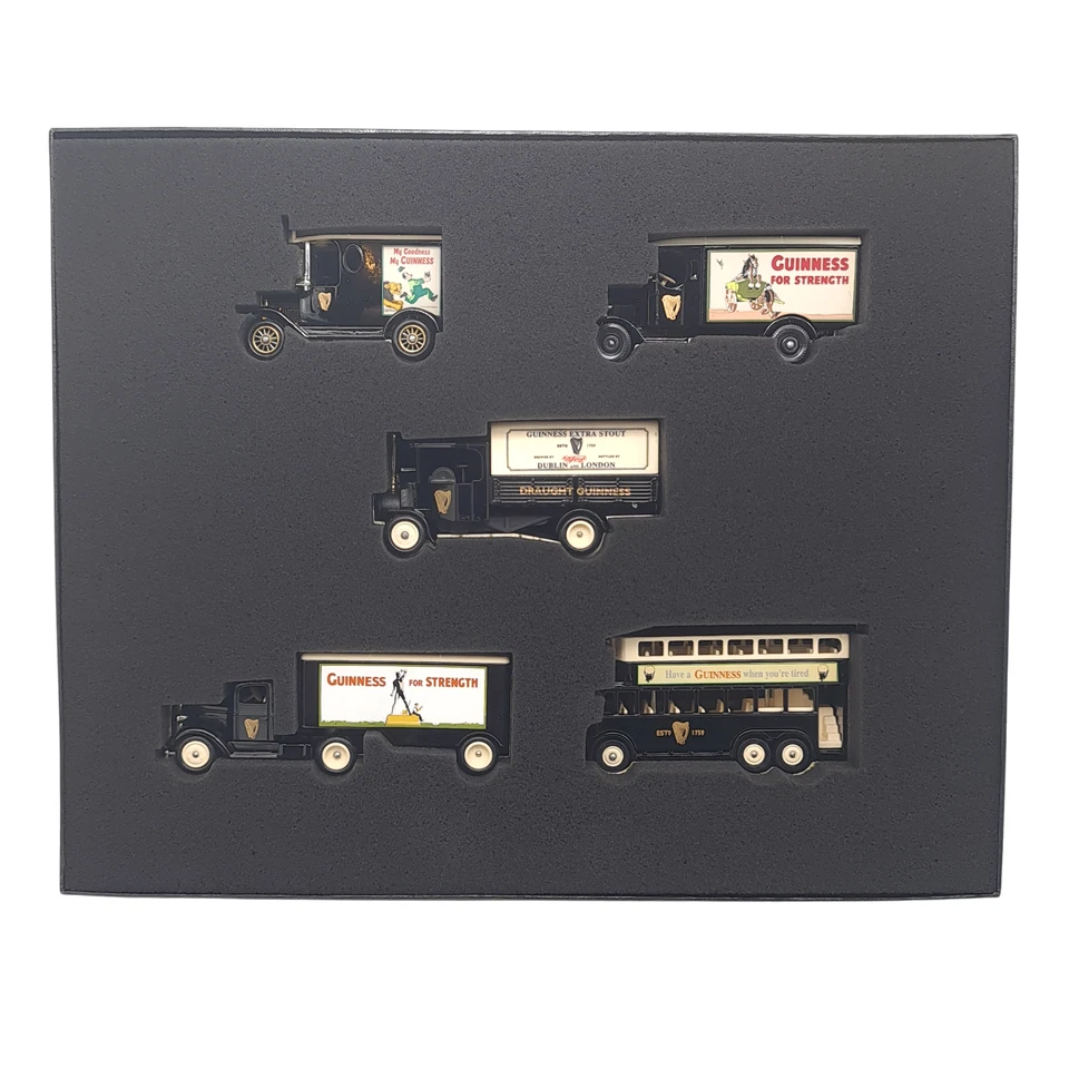 Guinness 1999 Lledo Diecast Vehicle Collection Set w/ Art Print Limited Edition - Image 2 of 4
