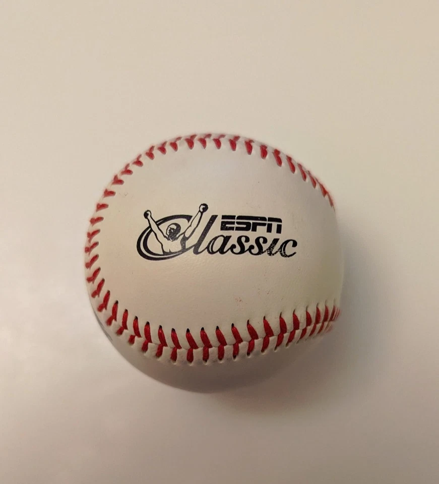 Béisbol clásico autografiado por Joe Morgan ESPN Foto 2 de 2