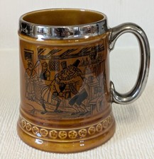 Lord Nelson Pottery Tankard With Humorous Verse Ideal for Man Cave, Bar etc