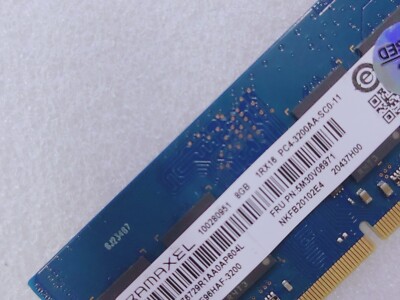 RAMAXEL 8GB DDR4 3200 Laptop SO-DIMM RAM 1Rx16 PC4-25600 for