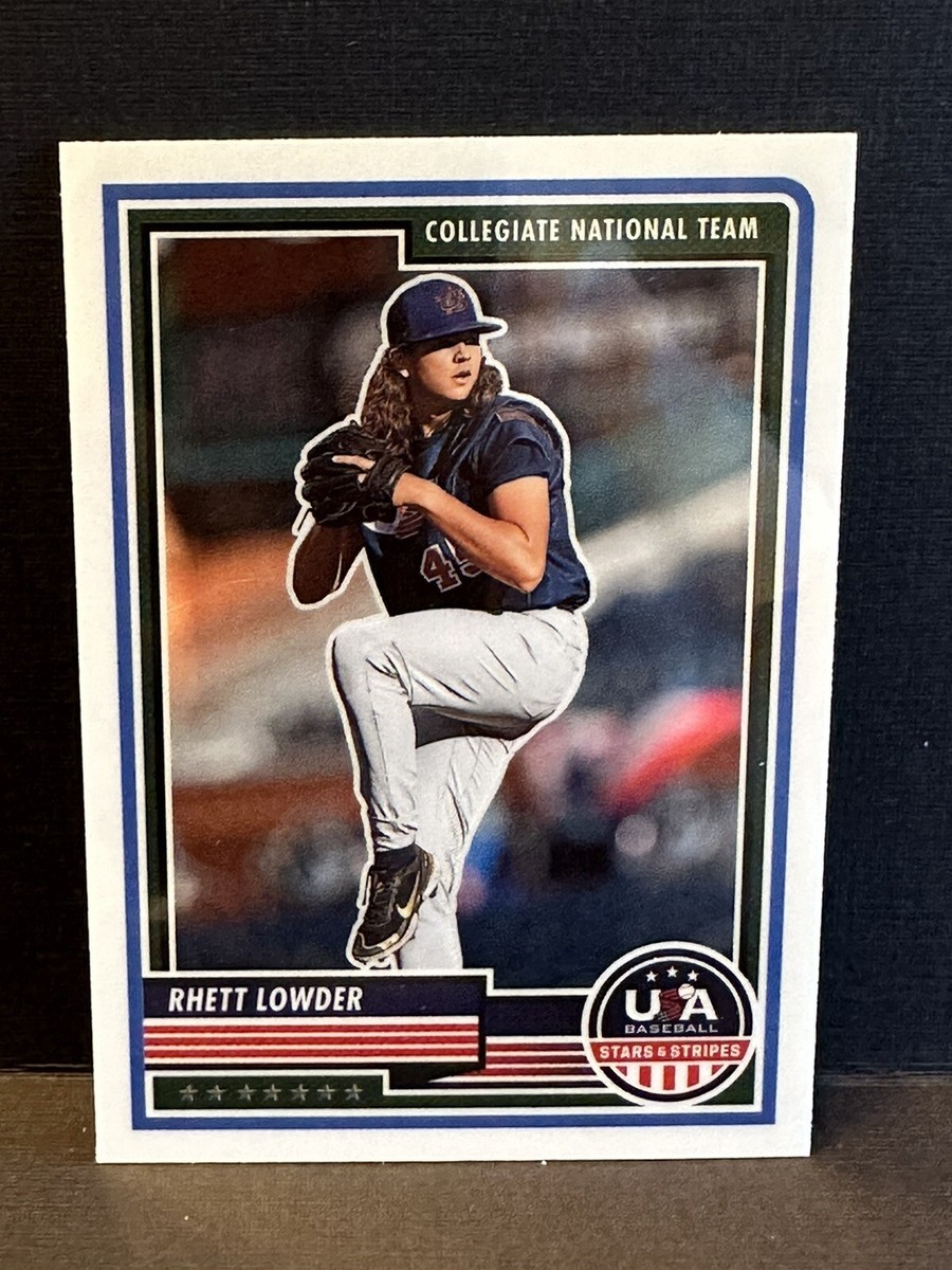 2023 Panini Stars & Stripes USA Baseball RHETT LOWDER #90 | eBay