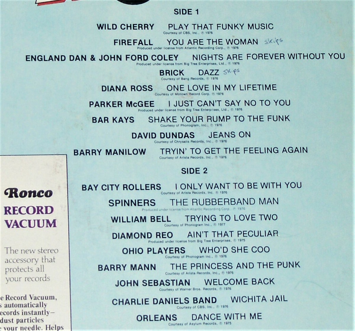 Hit Explosion - Ronco 1977 LP Record Album - Vinyl Excellent | eBay