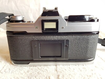 Silver Version Canon AE-1 Camera with Canon FD 50mm f1.8