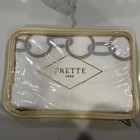 Frette Links Embroidered Pure Linens Standard Sham White  Retails $350-Brand New
