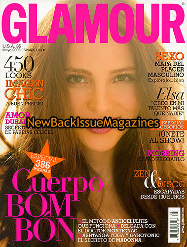 Spanish Glamour 5/06,Elsa Pataky,May 2006,NEW - Picture 1 of 1