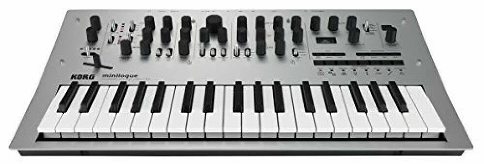 KORG Minilogue Silver Polyphonic Analogue Synthesizer 100% Genuine Product - Image 3 of 4