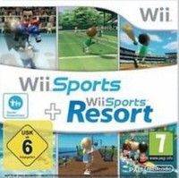 Nintendo Wii - Wii Sports Resort + Wii Sports Nur Software Mit Ovp / Pappschuber