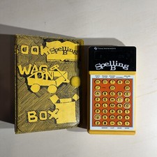 Vintage Texas Instruments Spelling B electronic learning aid 1978