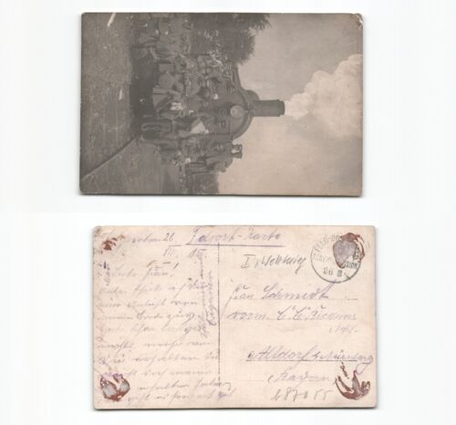 (b87055)   Foto-Ansichtskarte Badezug mit Sanitätern 1915 nach Altdorf/ Nür - Bild 1 von 1