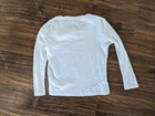 Size 4 5 Peek Pale Blue Silver Stars Top Girl Top Shirt Long Sleeve Tee — photo 2