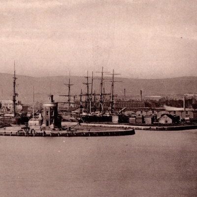 1920s Belfast Harbor Spencer Basin Dufferin Dock Postcard Harbour Harbor UK