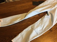 GEORG SCHUMACHER LADIES BREECHES 24R IN GLACIER (pale blue) BLANDFORD 31 MODEL