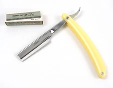 Professional Barber Salon Straight Men Cut Throat Hair Shaving Razor + 10 Blades