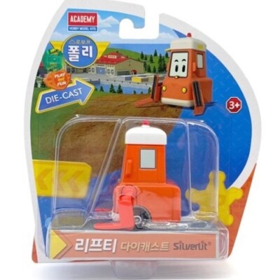 Academy Robocar POLI Die-Cast Tracky   High-Quality Farmer Tractor Toy