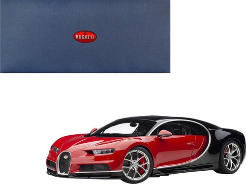 Bugatti Chiron Italian Red and Nocturne Black 1/12 Model Car by Autoart - Picture 6 of 6