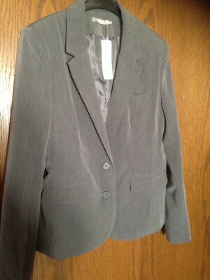 3 Suisses Damen Blazer Jacke Grau schick Business Look Gr. 38 neu mit Etikett