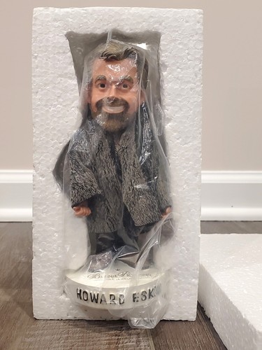 Howard Eskin Bobblehead Autograph Diamond + Mink Fur 94 WIP Philadelphia Eagles - Picture 21 of 24