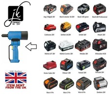Gesipa Accubird Rivet Tool Adapter for Various Batteries (CHOOSE YOUR BATTERY)
