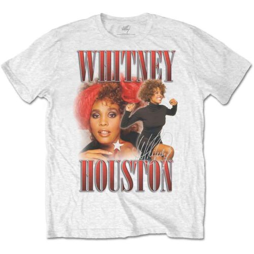 Whitney Houston - Unisex - Medium - Short Sleeves - J500z - Afbeelding 1 van 2