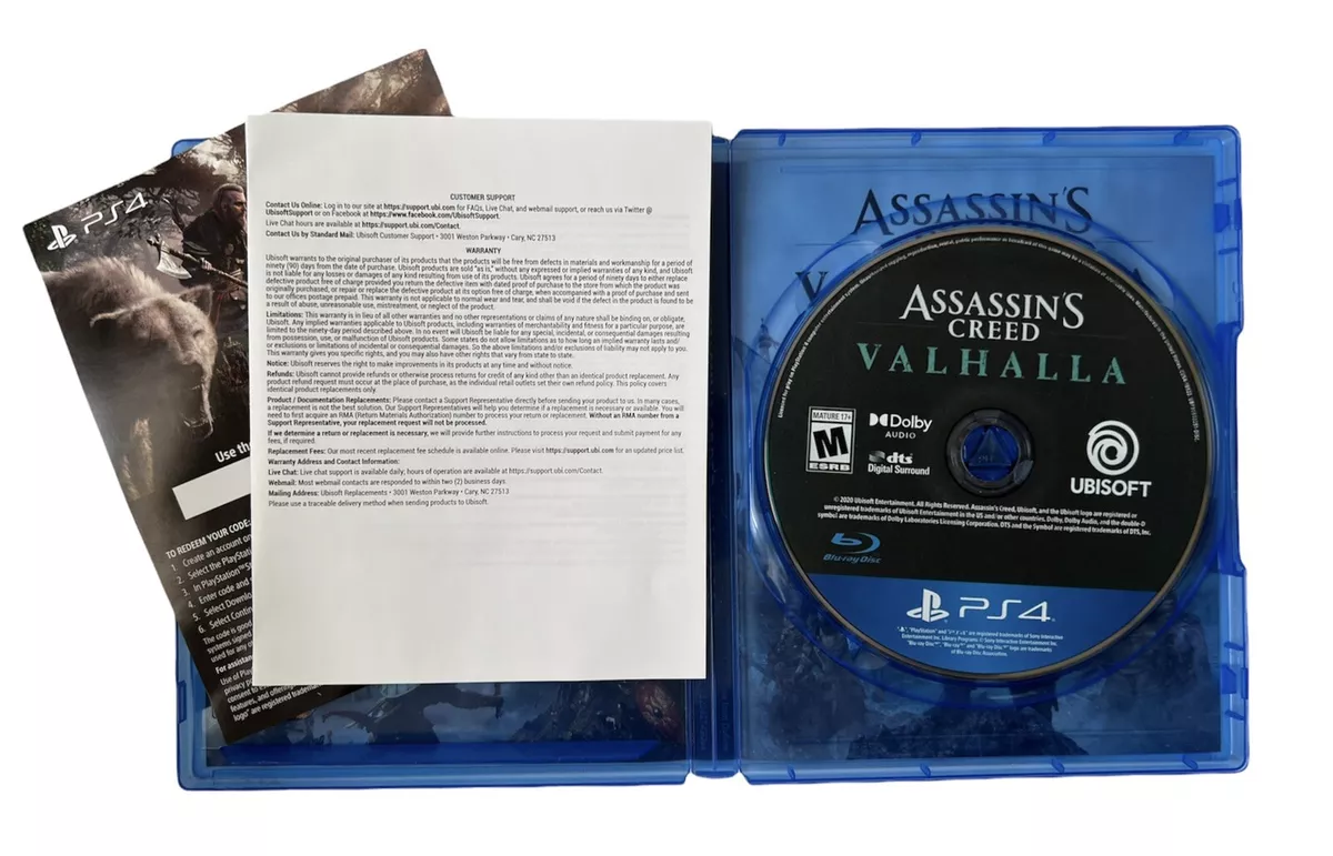 CUSTOM REPLACEMENT CASE NO DISC Assassin's Creed Valhalla PS5 SEE  DESCRIPTION 887256110116