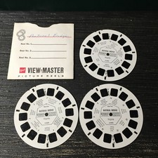 vintage View master 3 reel set Natural bridge pack complete A532