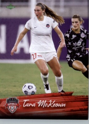 #ad #ad 2021 Parkside NWSL RC #248 Tara McKeown Washington Spirit $2.00