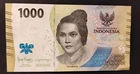 Indonesia 1000 Rupee Bill 2022 Pick-162 New (UNC)