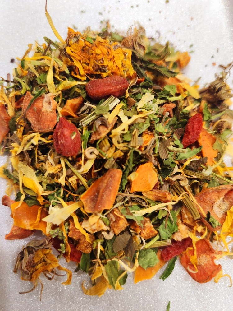 Eye Health Blend Loose Leaf Tea-Vision-Lutein-Zeaxanthin-Caroten 2 oz.