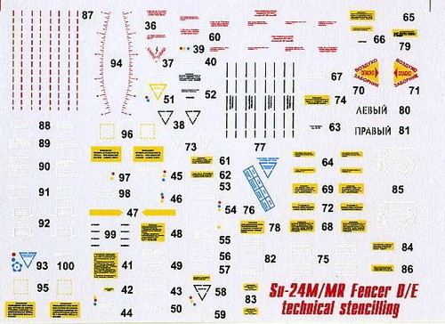 Authentic 4832 1/48 Su-24M/MR Fencer-D/E, Islamic Fencers - Picture 2 of 3