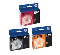 3 Genuine Epson R2000 T1597 T1598 T1599 Red Matte Black Orange Ink T159 159 2000 3 Genuine Epson R2000 T1597 T1598 T1599 Red Matte Black Orange Ink T159 159 2000