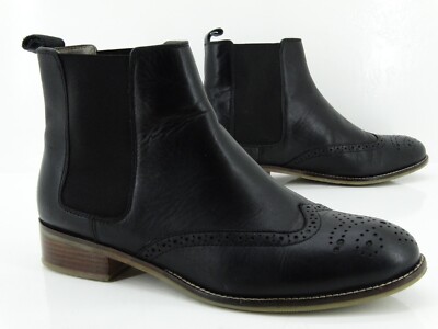 COX Chelsea Schuhe Stiefel Stiefeletten Winterstiefel Damen Boots Gr: 41 Leder