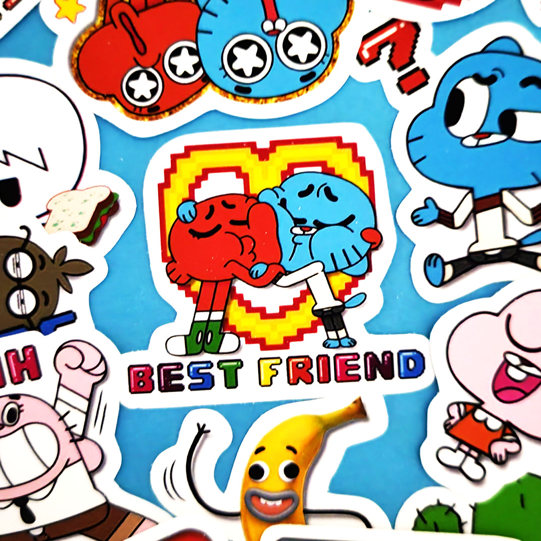 The Amazing World Of Gumball Darwin Sticker - The Amazing World Of