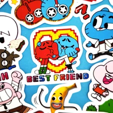 Amazing World of Gumball Stickers, Calendar Stickers, Diary Stickers USA