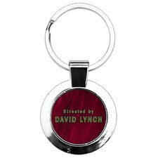 Directed by David Lynch Metal Keyring with Giftbox (Twin Peaks, Blue Velvet)