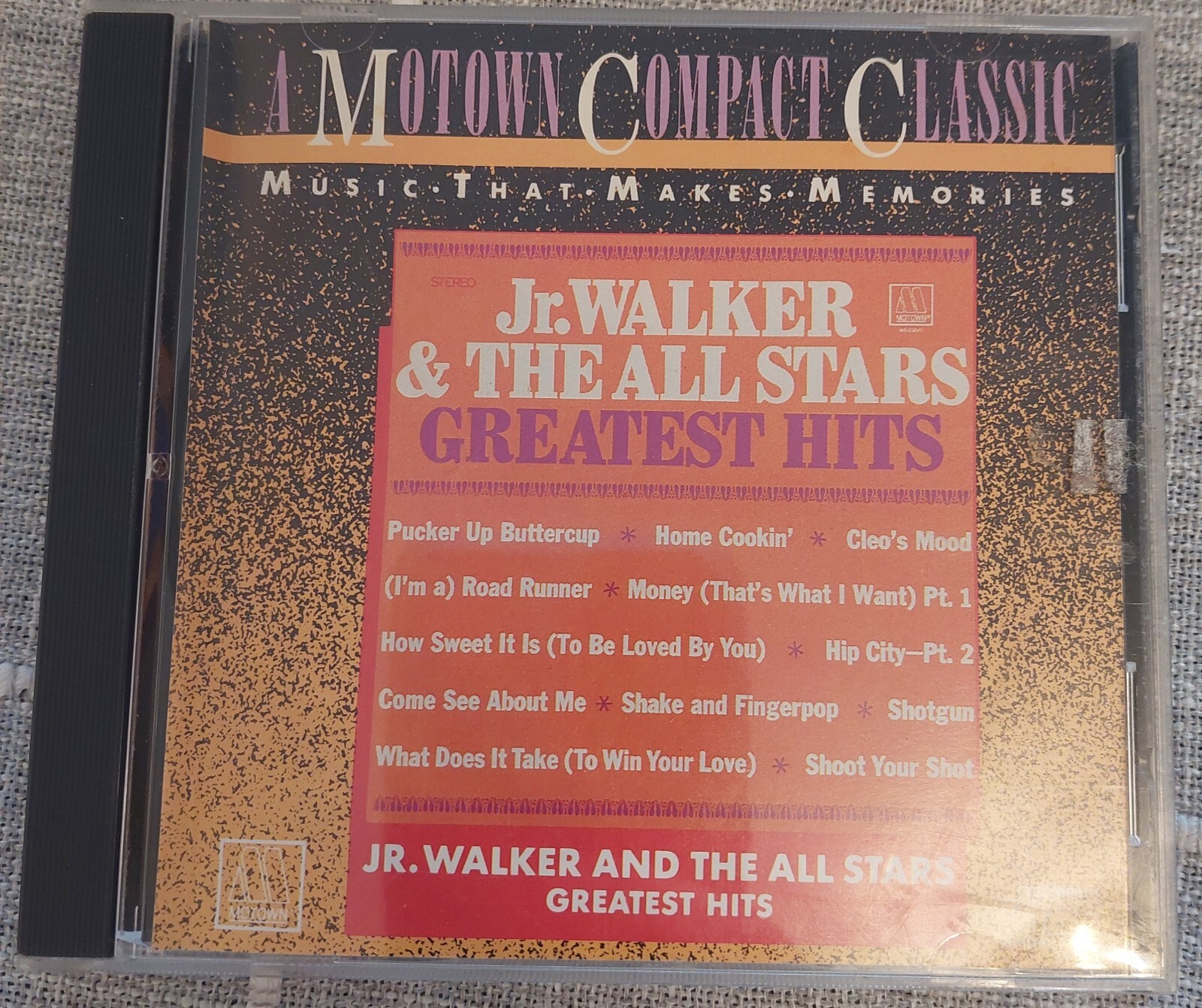 Jr. Walker & The All Stars Greatest Hits A Motown Compact Classic CD 1987