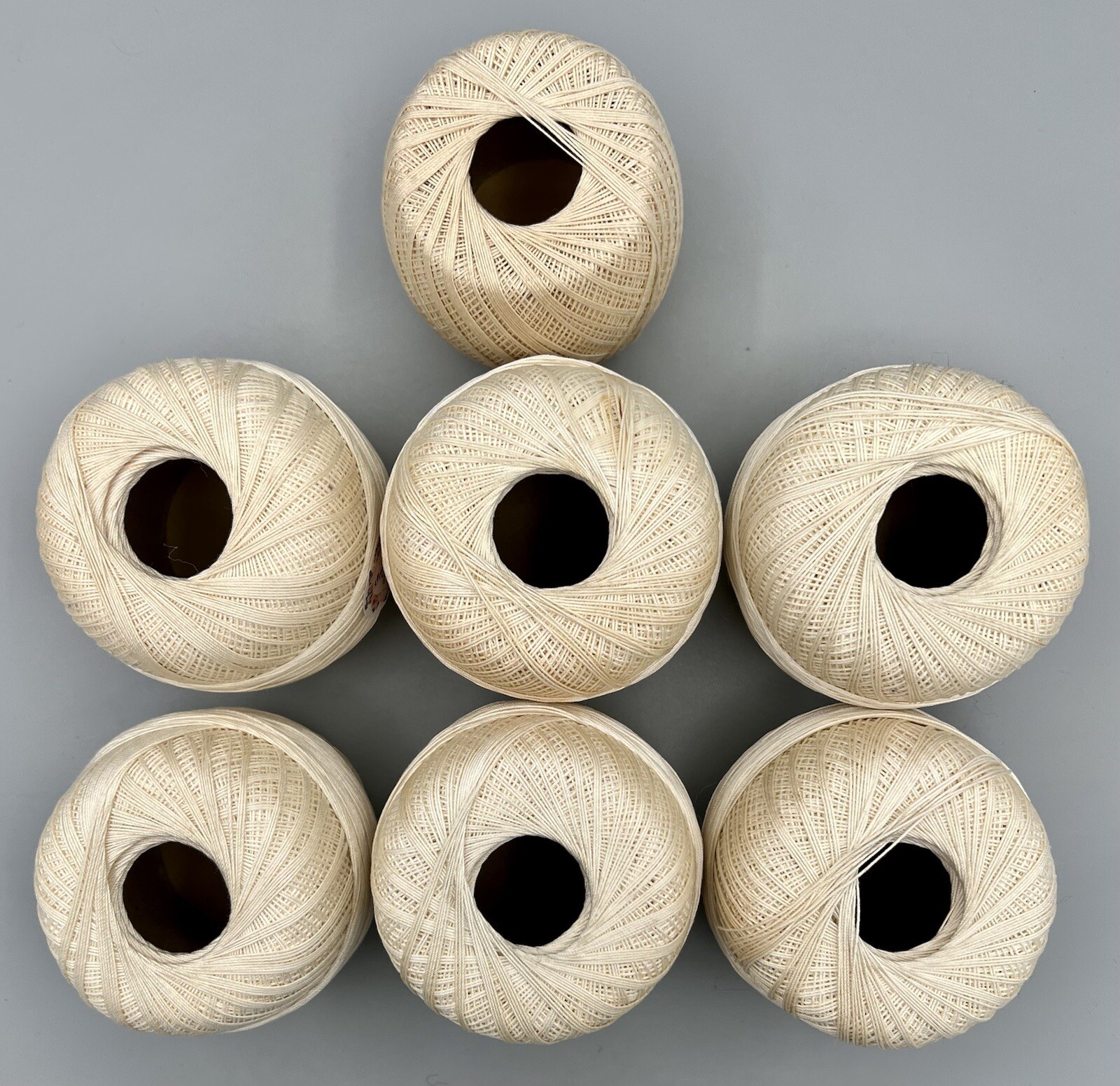 Lot 7 J & P KNIT CLARK’S Big Ball BoilFast 6 3 Cord 20 Mercerized