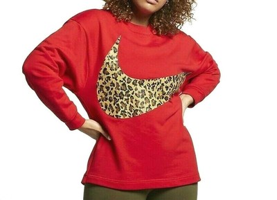 red leopard print nike