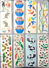 Mrs. Grossman Individual Sticker Strips Animals, Insects, & Birds Theme UPick
