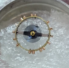 VINTAGE GOOD COMPLETE BALANCE, FOR 16 SIZE ELGIN B.W. RAYMOND GRADE 372 19 JEWEL