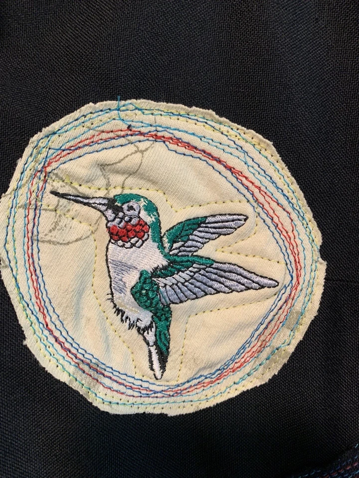 Camisa de golf táctica TRU-SPEC para hombre XL parche de colibrí bordado personalizado negra Foto 3 de 4