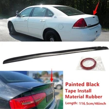 46in Universal Fit For Chevy Impala 2006-2013 Sedan Rear Trunk Lip Spoiler Wing