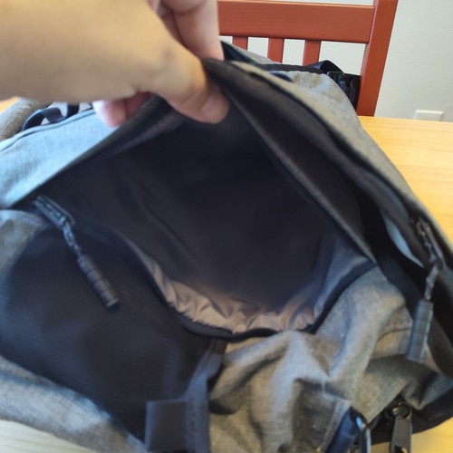 Timbuk2 Grey Blue Canvas Messenger Bag - Picture 4 of 12