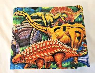 Fat Quarter 18x22 Dinosaur Fabric 100% Cotton David Textiles Multicolor Precut